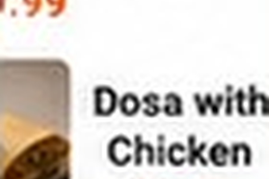 Dosa with Keema