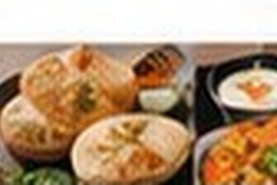 Poori with Chicken